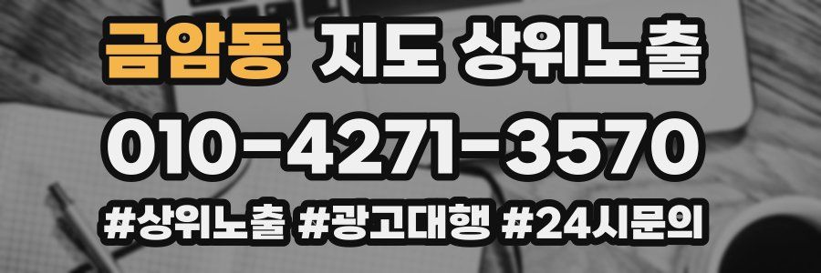 금암동 지도 상위 노출