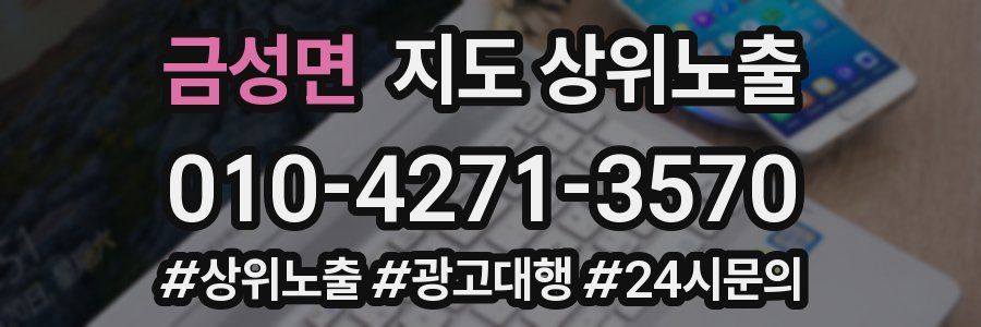 금성면 지도 상위 노출
