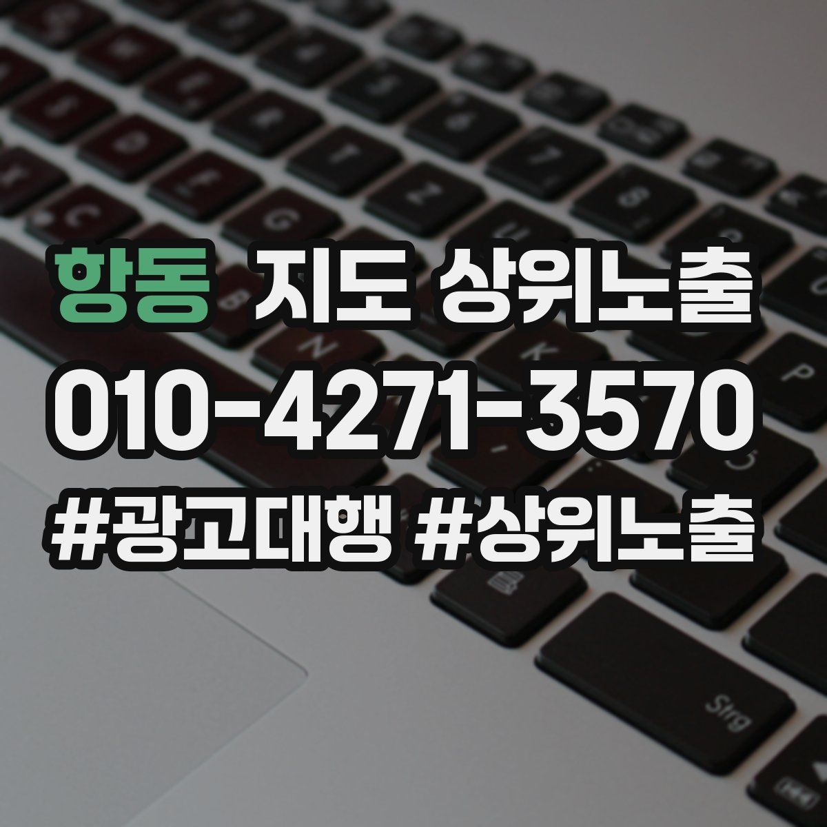 항동 지도 상위 노출