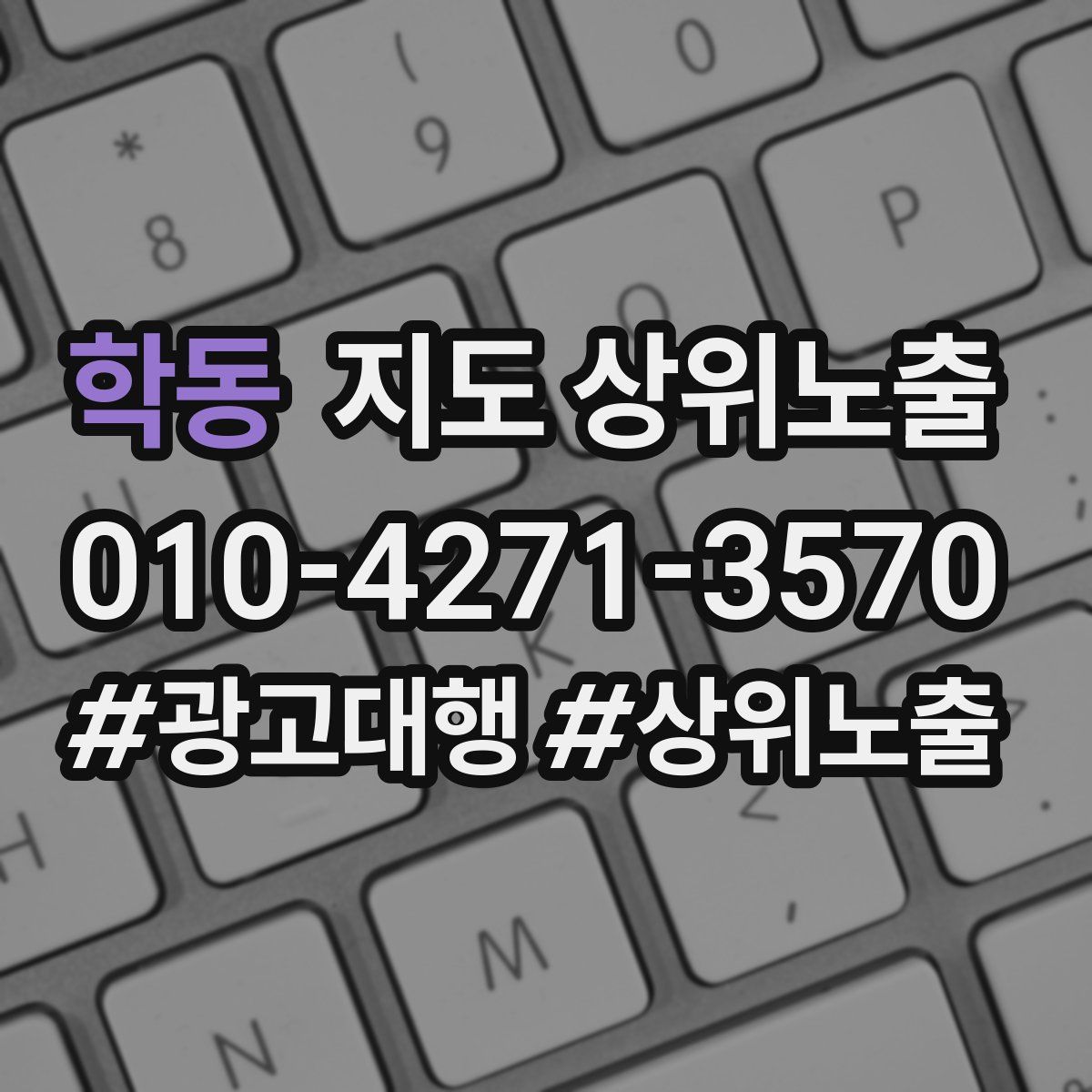 학동 지도 상위 노출