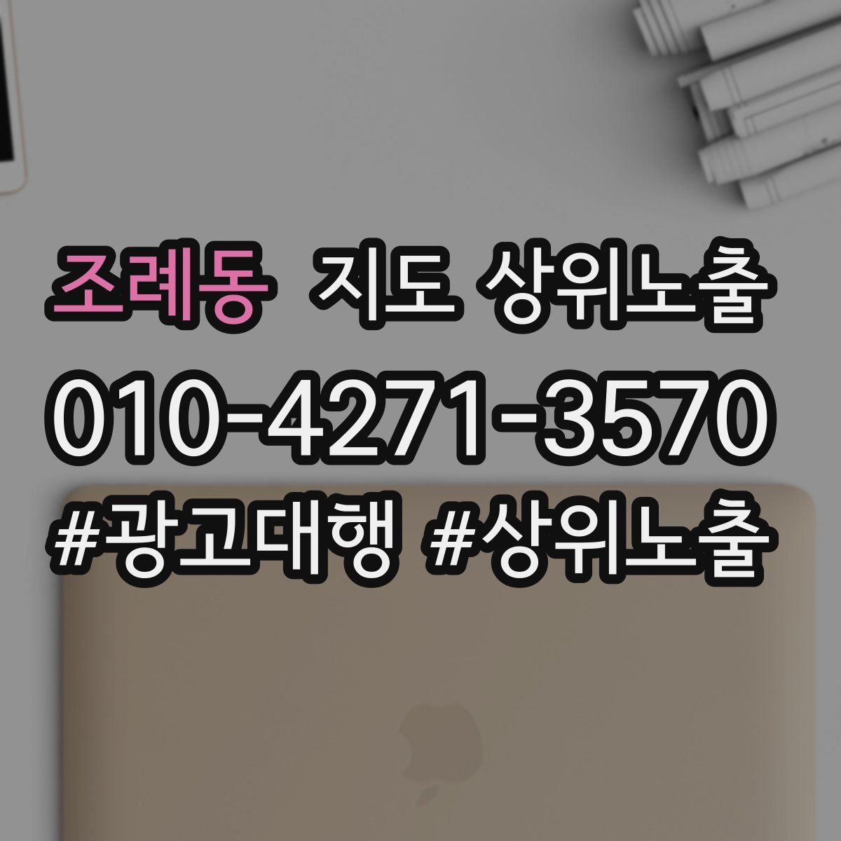 조례동 지도 상위 노출