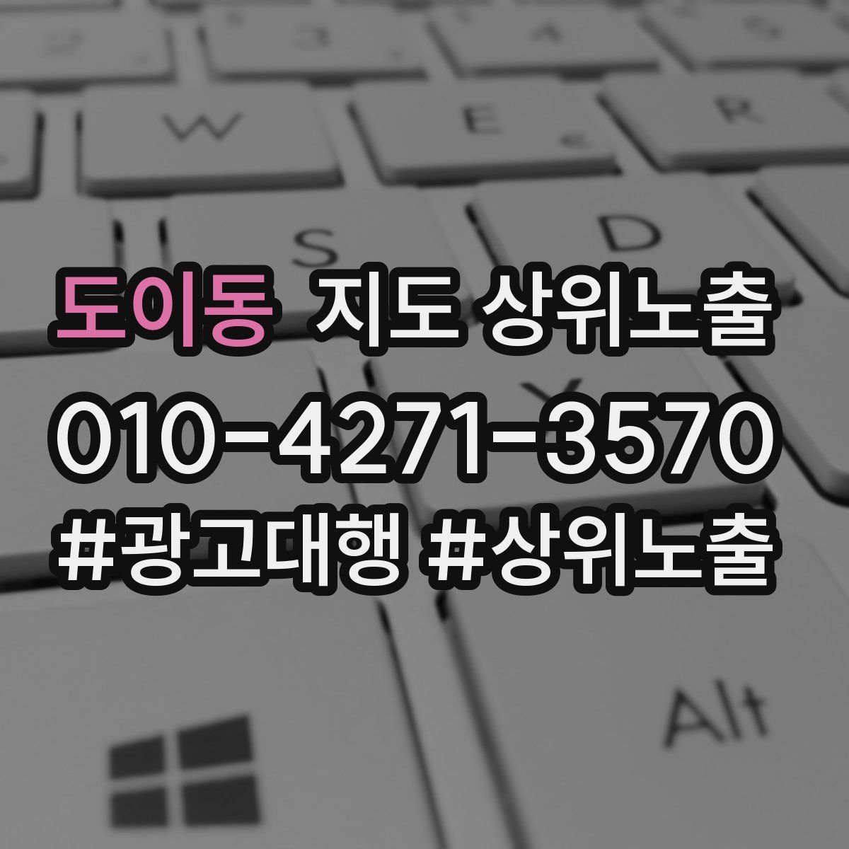 도이동 지도 상위 노출
