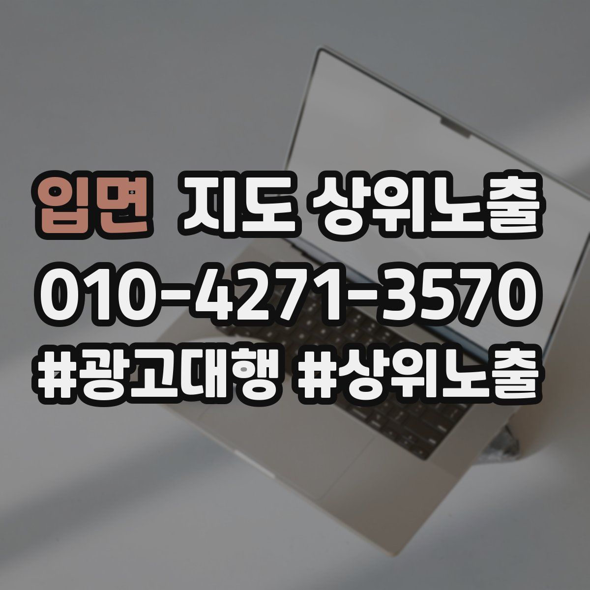 입면 지도 상위 노출
