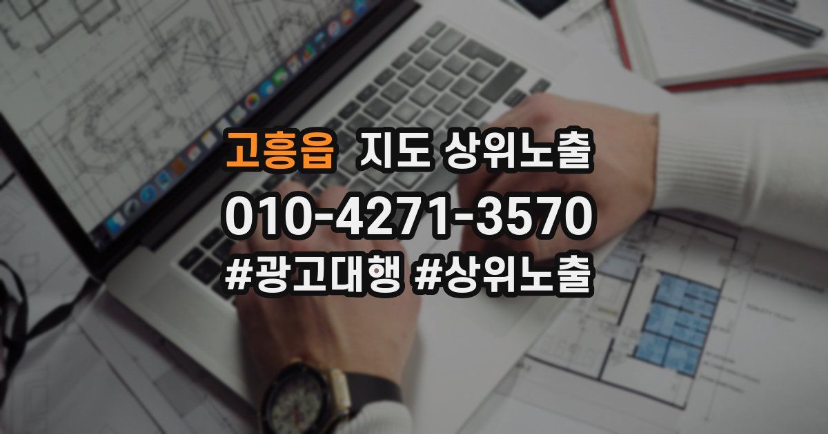 고흥읍 지도 상위 노출