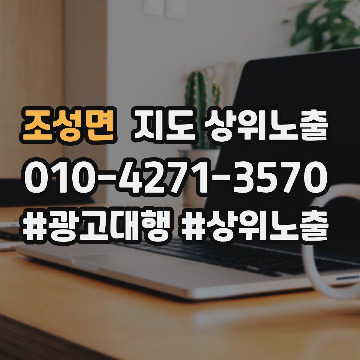 조성면 지도 상위 노출