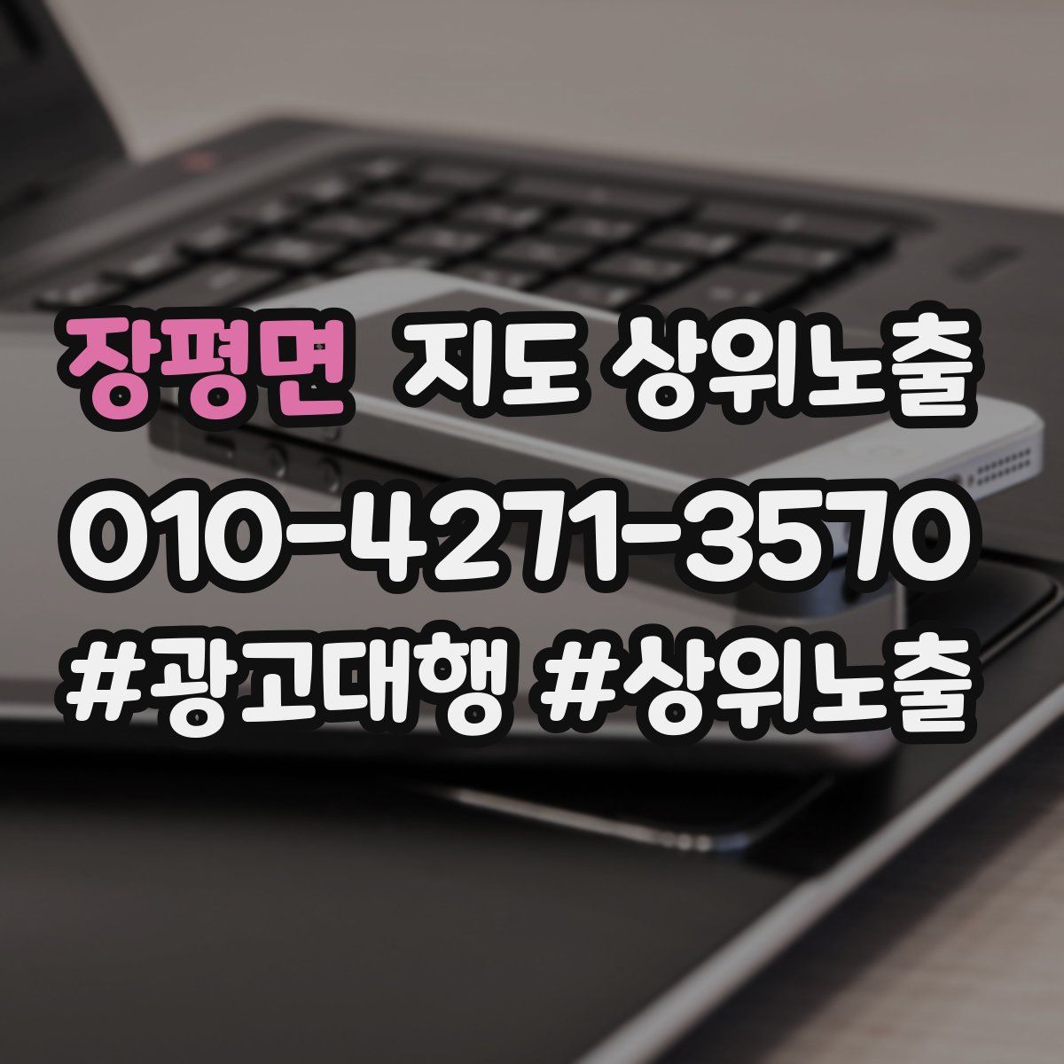 장평면 지도 상위 노출