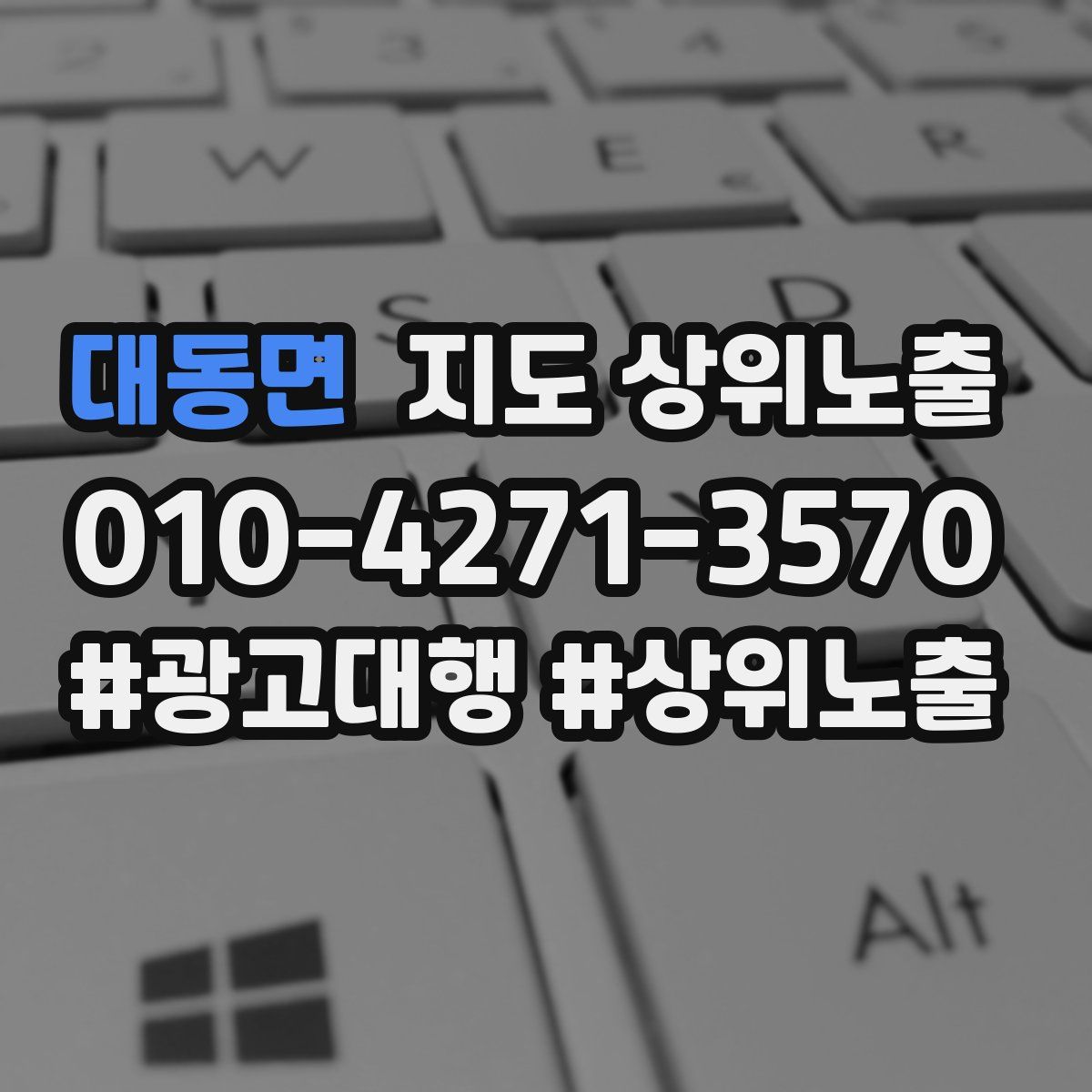 대동면 지도 상위 노출