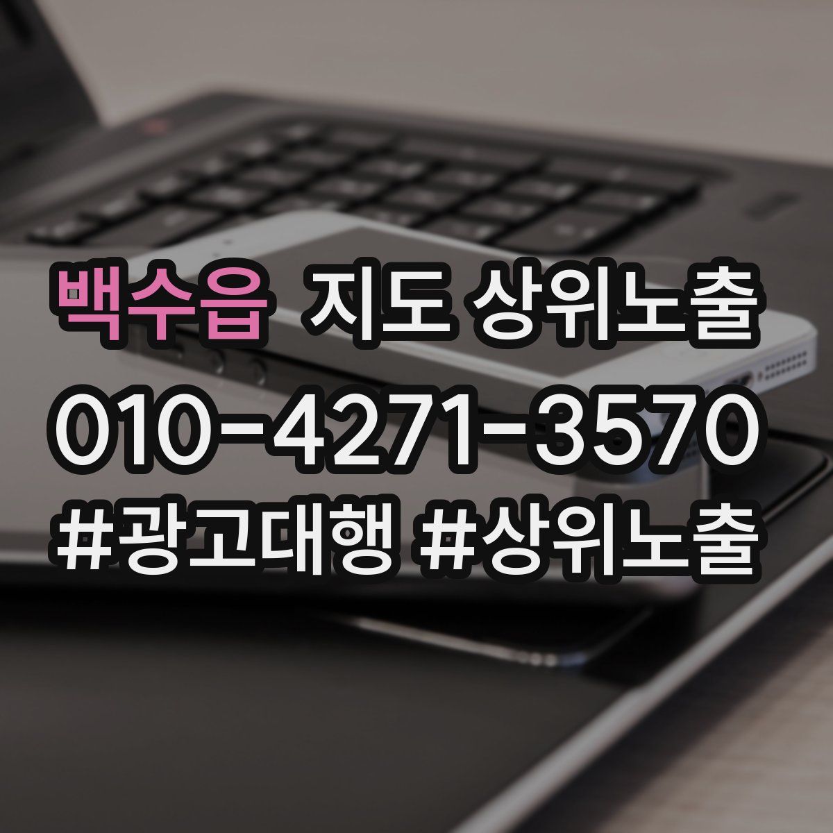 백수읍 지도 상위 노출