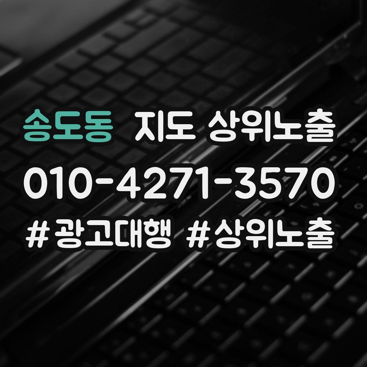 송도동 지도 상위 노출