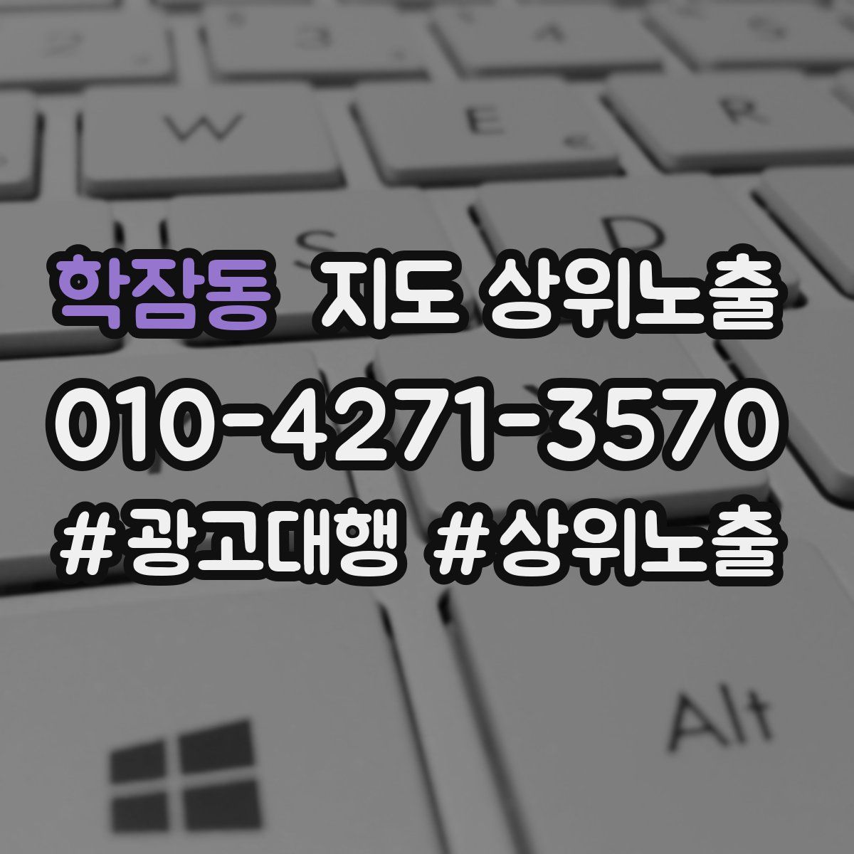 학잠동 지도 상위 노출