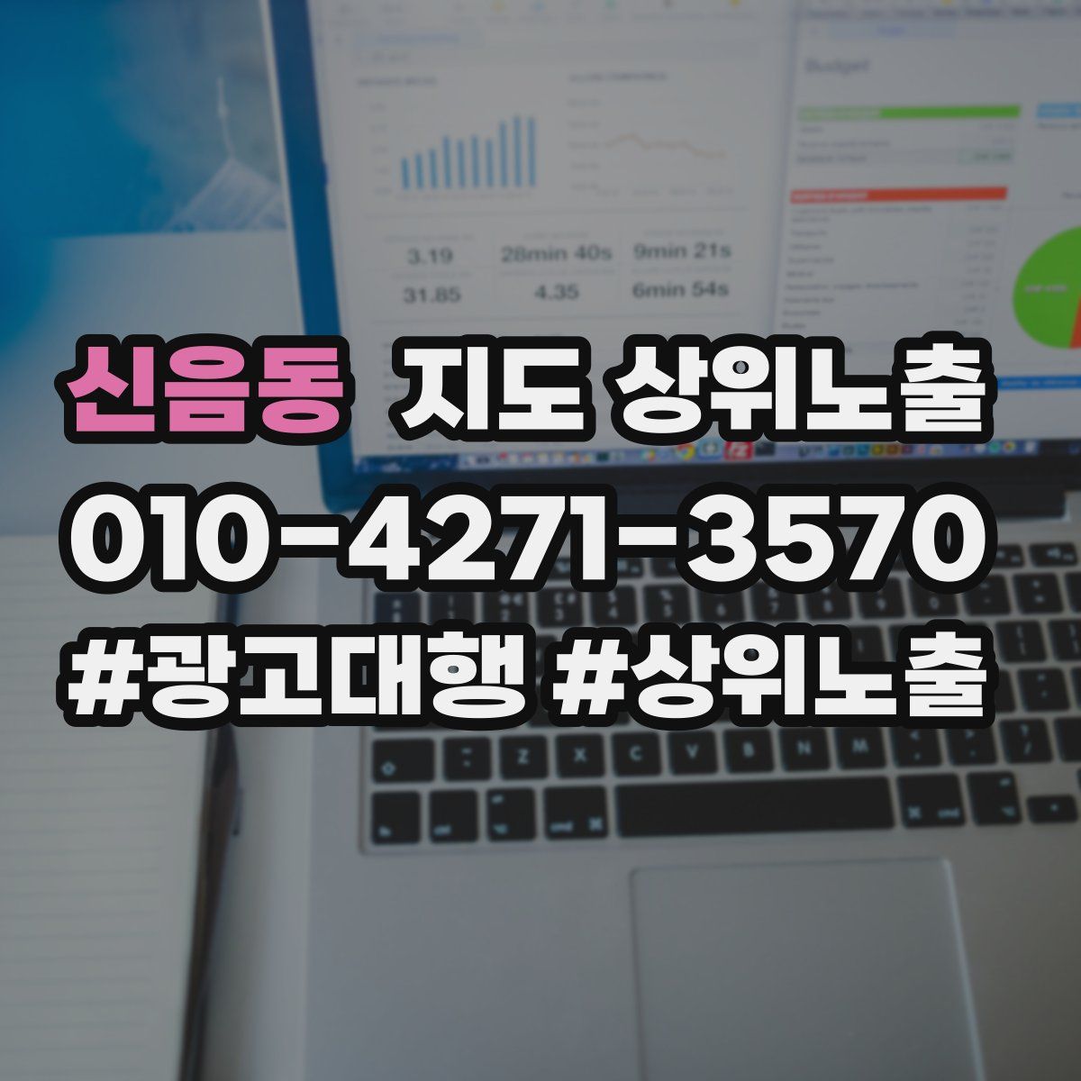 신음동 지도 상위 노출