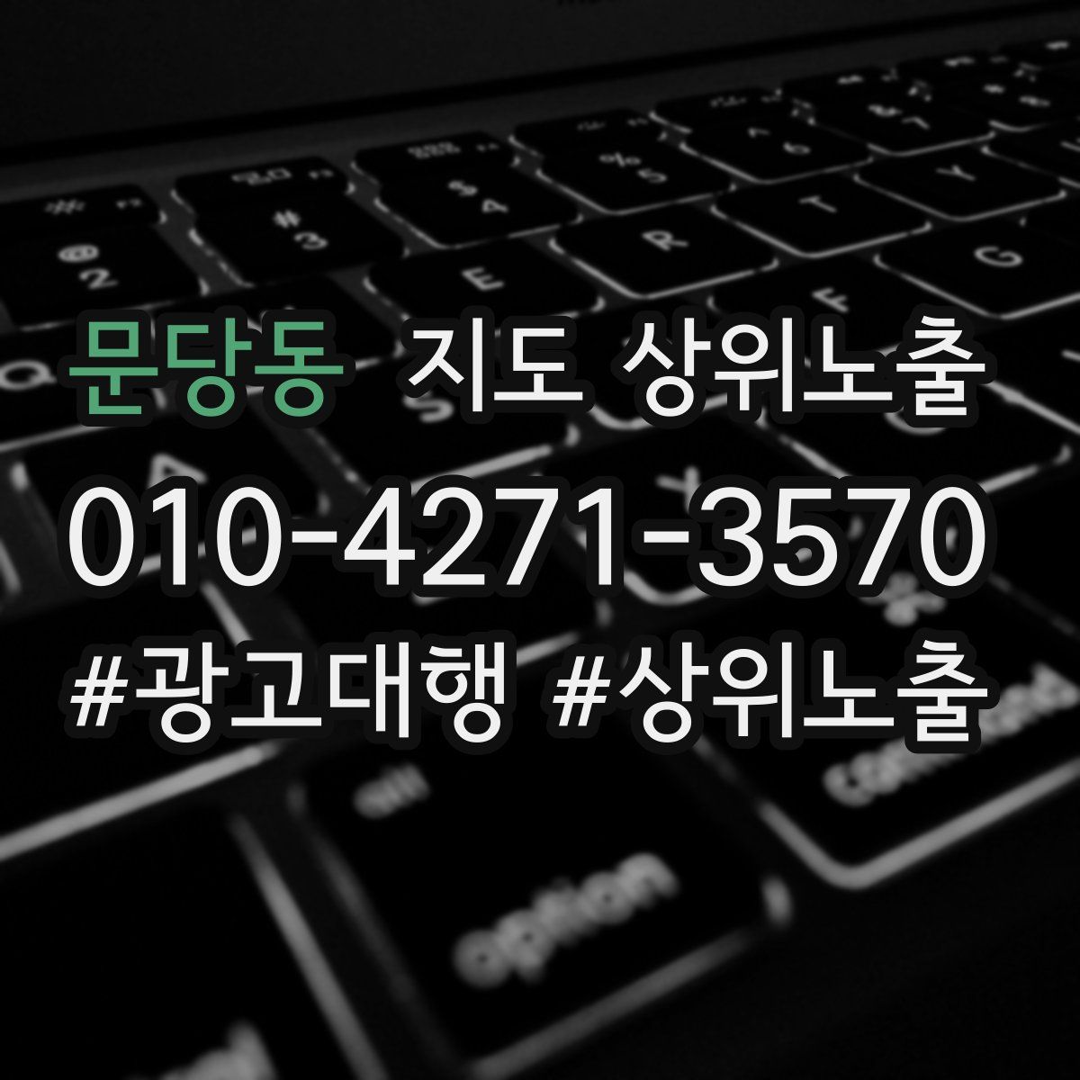 문당동 지도 상위 노출