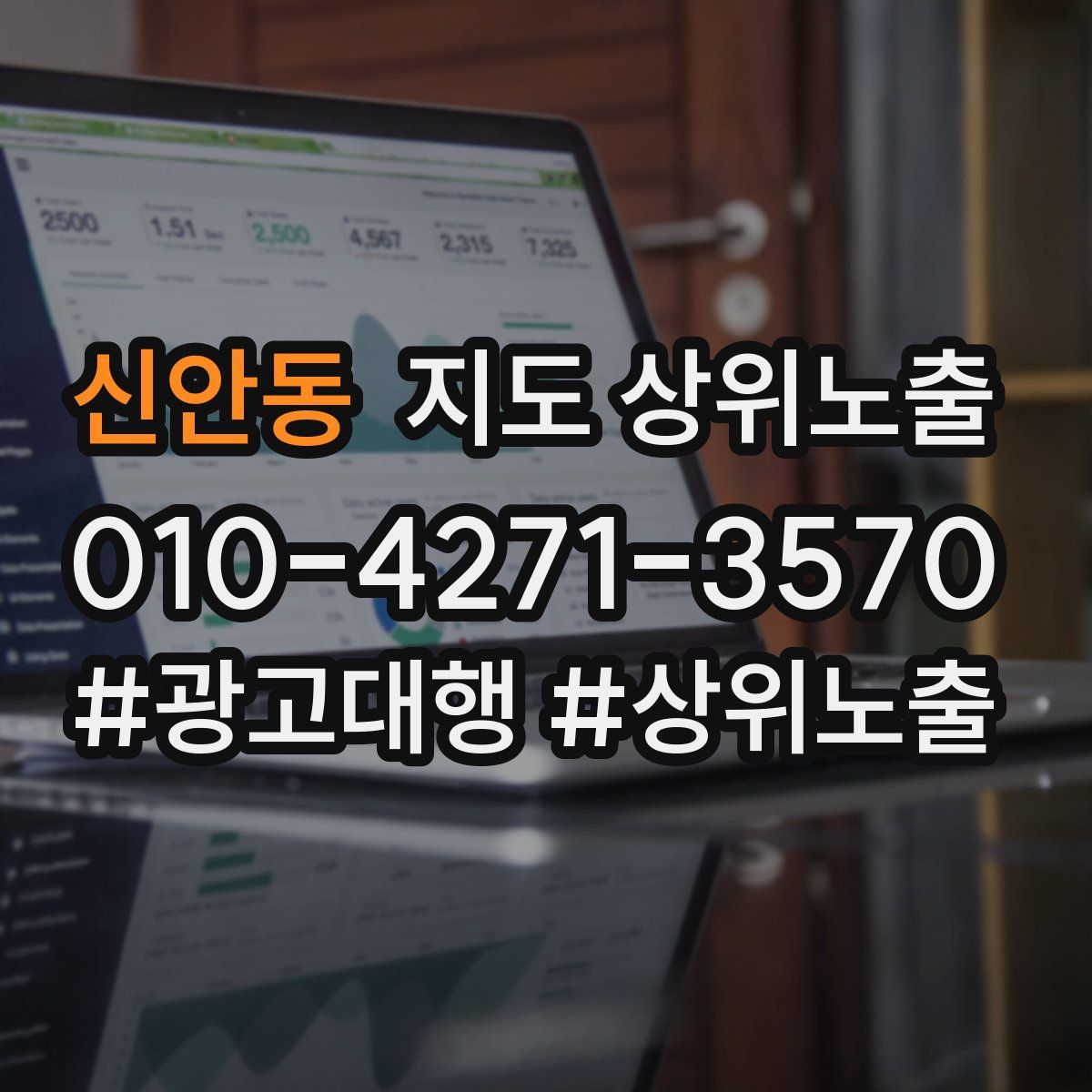 신안동 지도 상위 노출