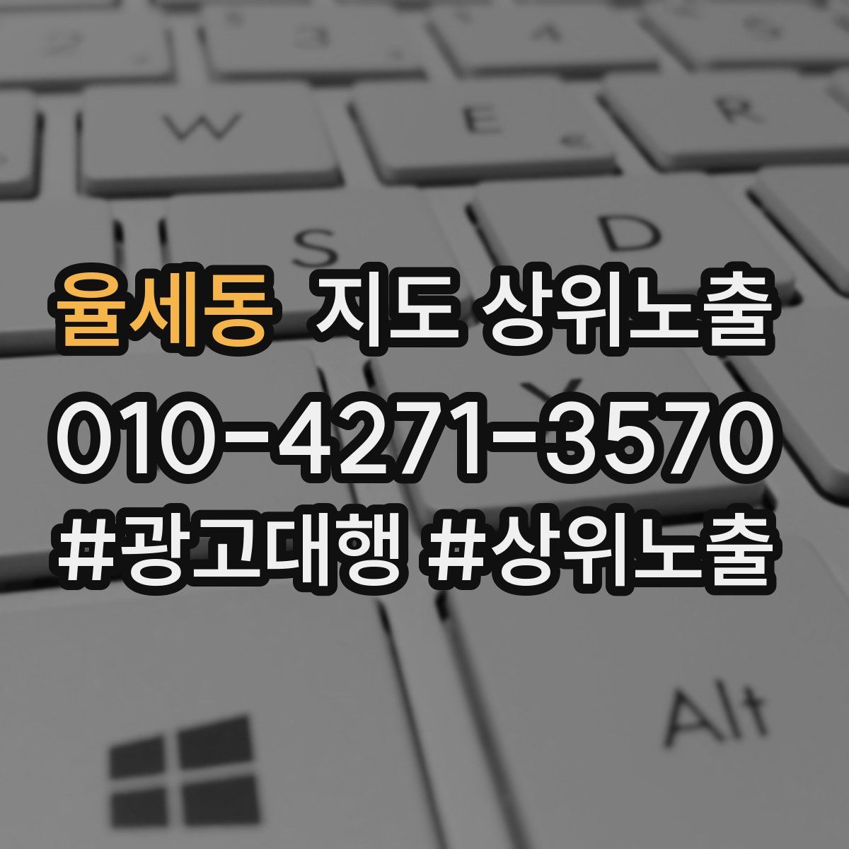 율세동 지도 상위 노출
