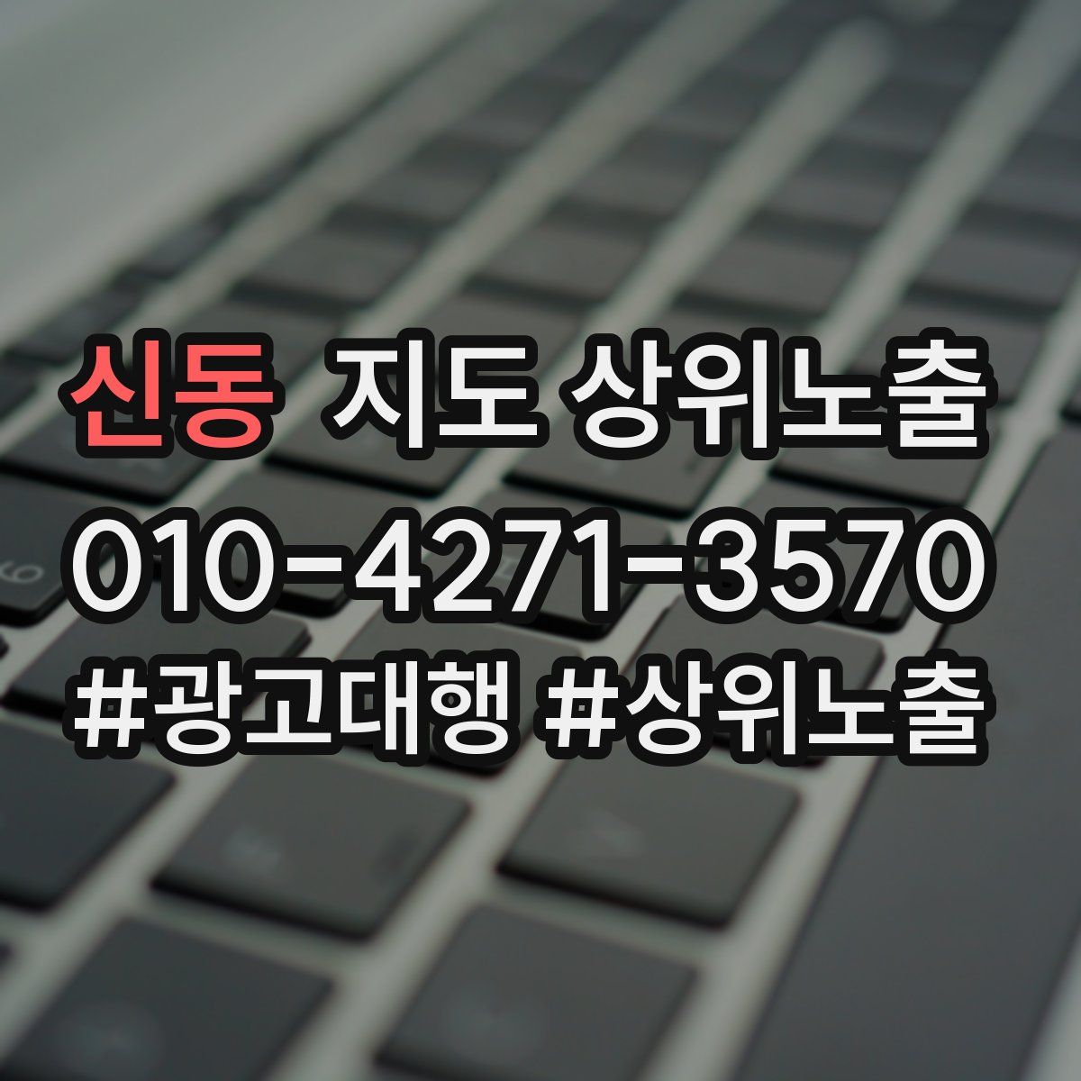 신동 지도 상위 노출
