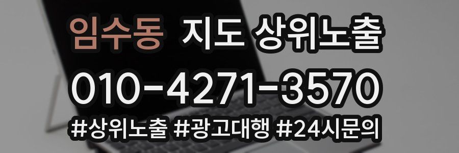 임수동 지도 상위 노출