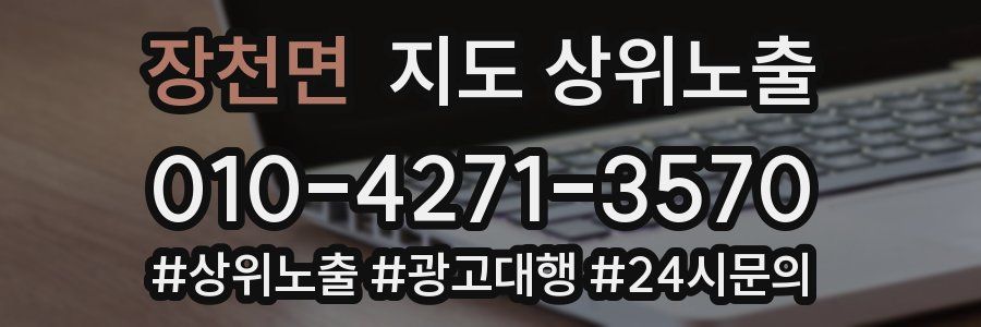 장천면 지도 상위 노출