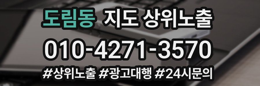 도림동 지도 상위 노출