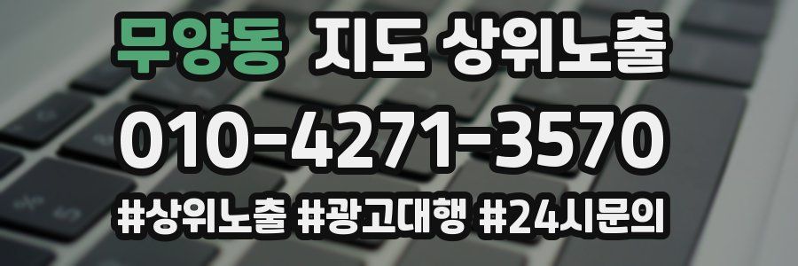 무양동 지도 상위 노출