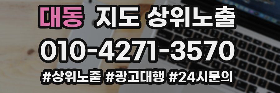 대동 지도 상위 노출