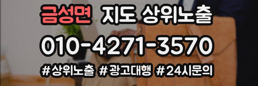 금성면 지도 상위 노출