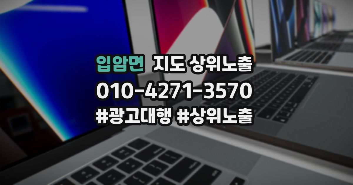 입암면 지도 상위 노출