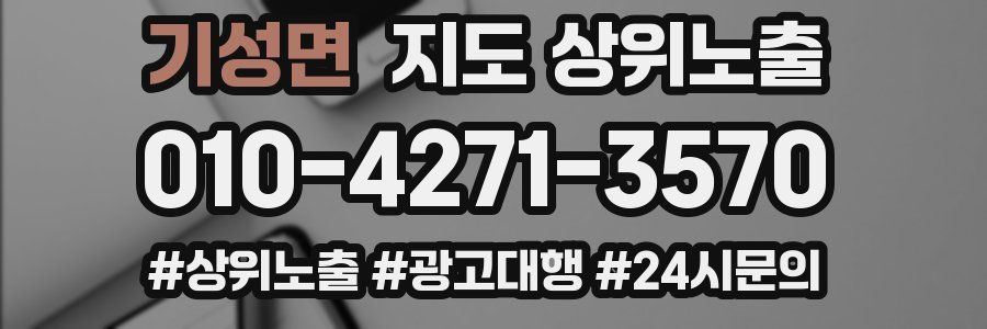 기성면 지도 상위 노출