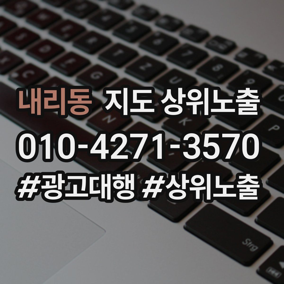 내리동 지도 상위 노출