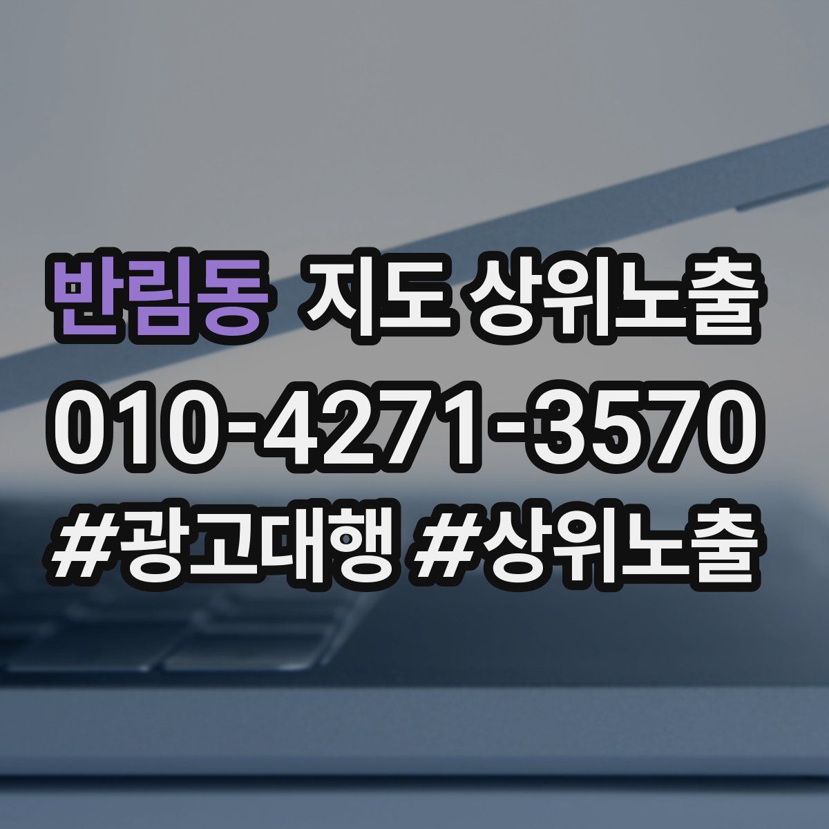 반림동 지도 상위 노출