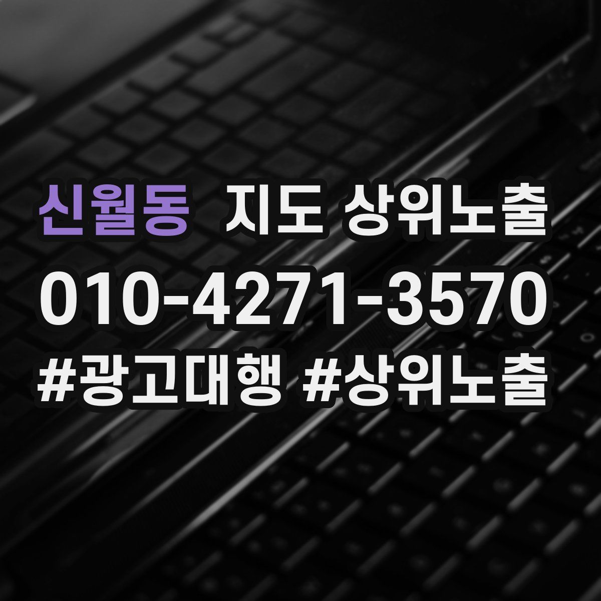 신월동 지도 상위 노출
