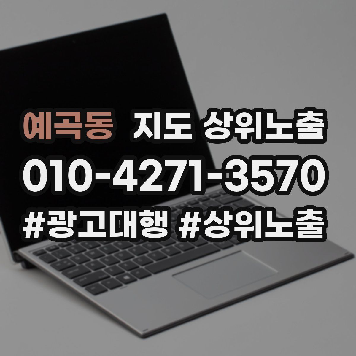 예곡동 지도 상위 노출