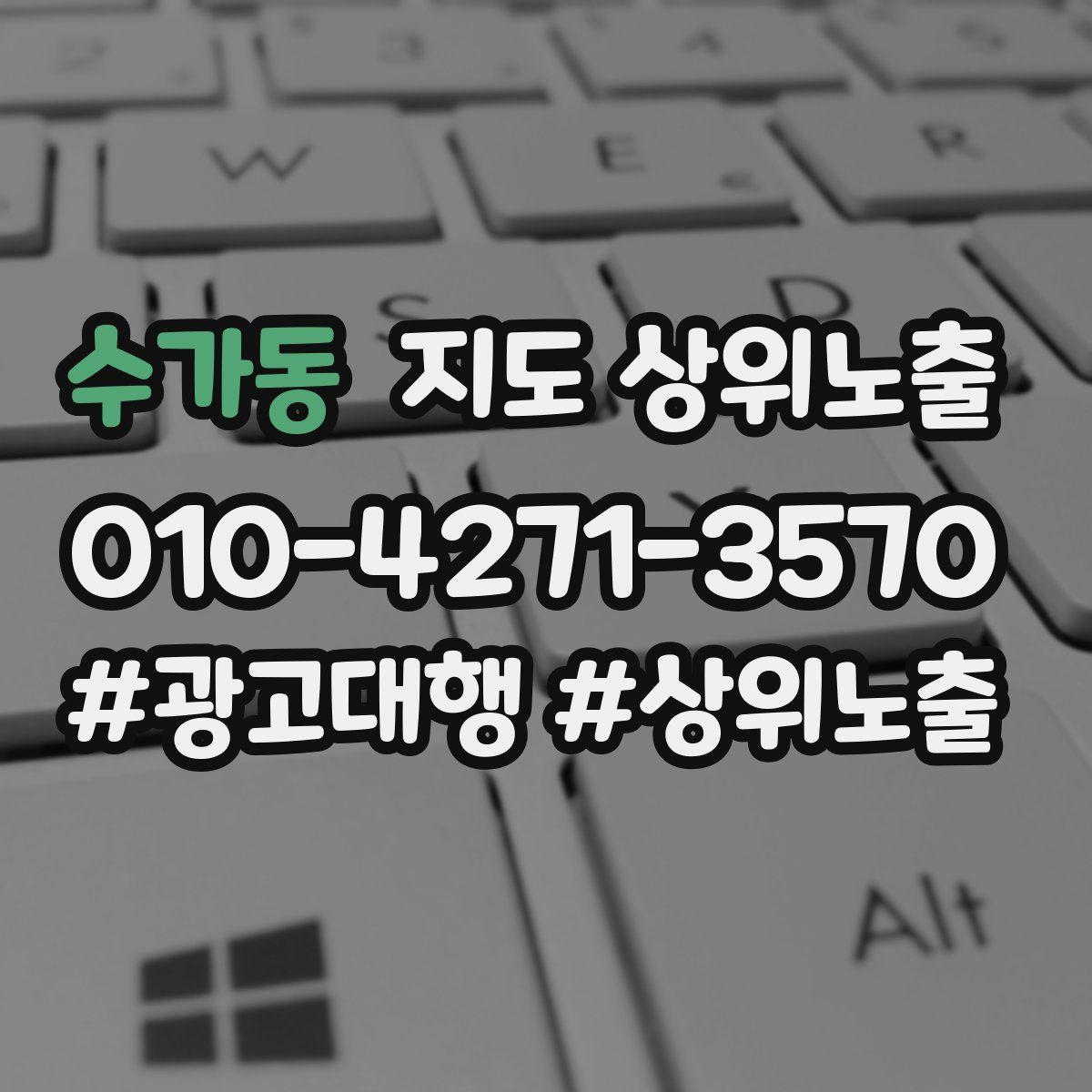 수가동 지도 상위 노출