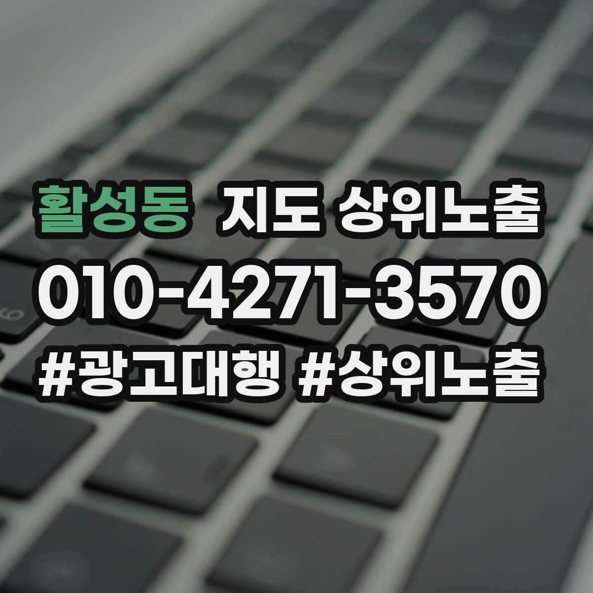 활성동 지도 상위 노출