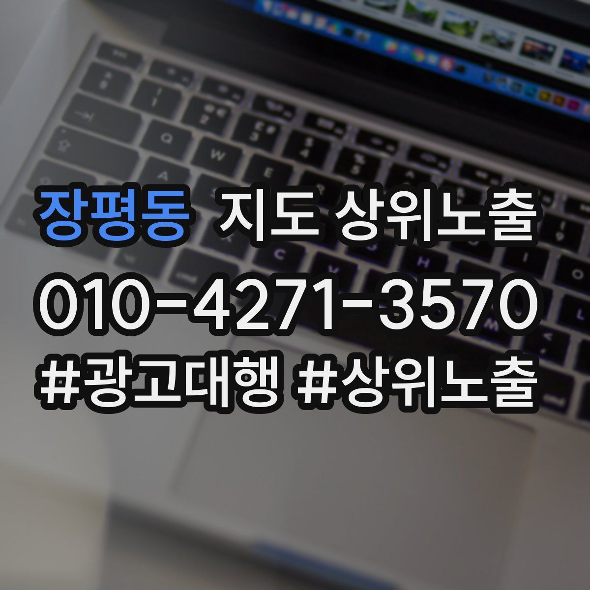 장평동 지도 상위 노출