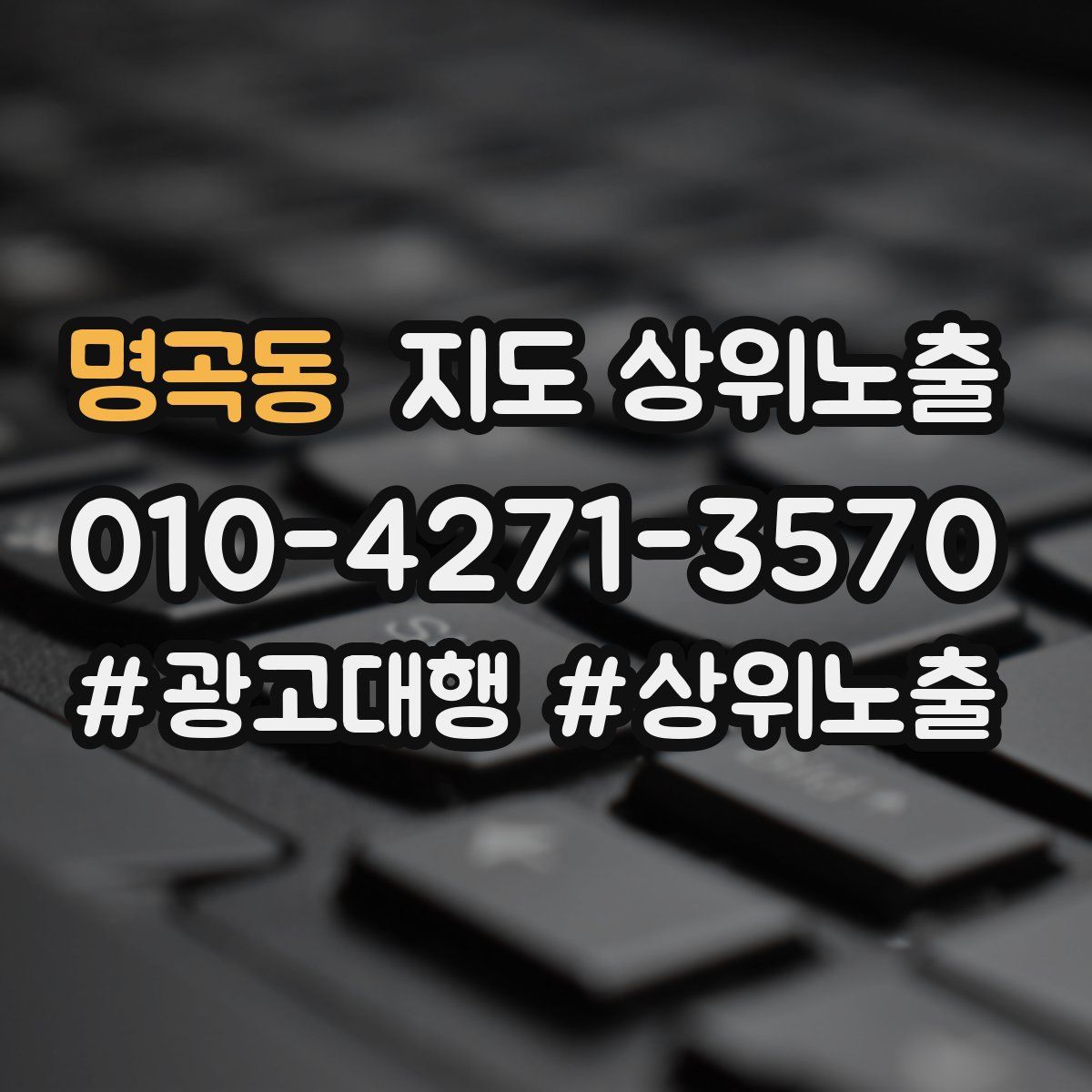 명곡동 지도 상위 노출