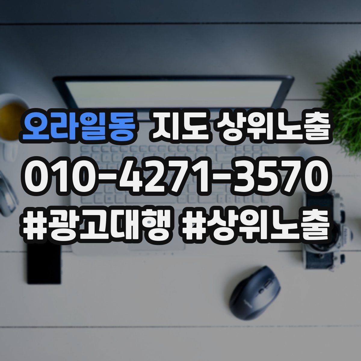 오라일동 지도 상위노출 비수기에도 문의를 유지하는 운영