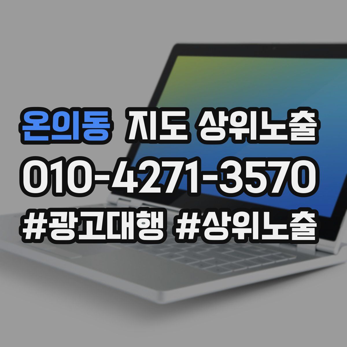온의동 지도 상위 노출