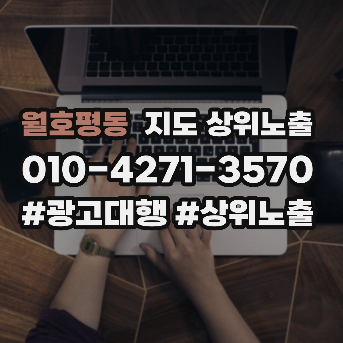 월호평동 지도 상위 노출