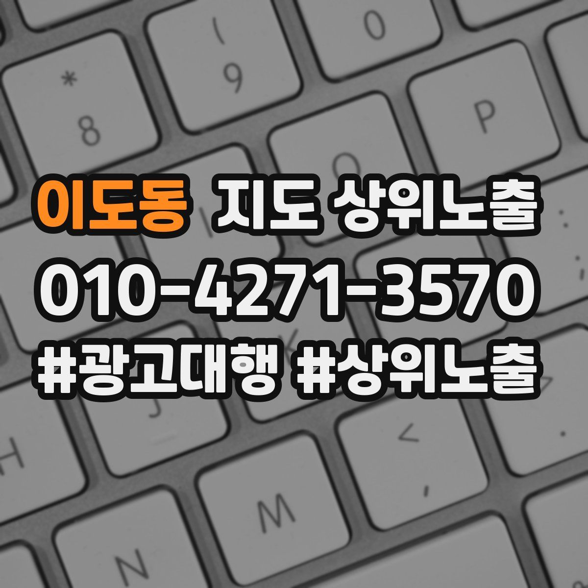 이도동 지도 상위 노출