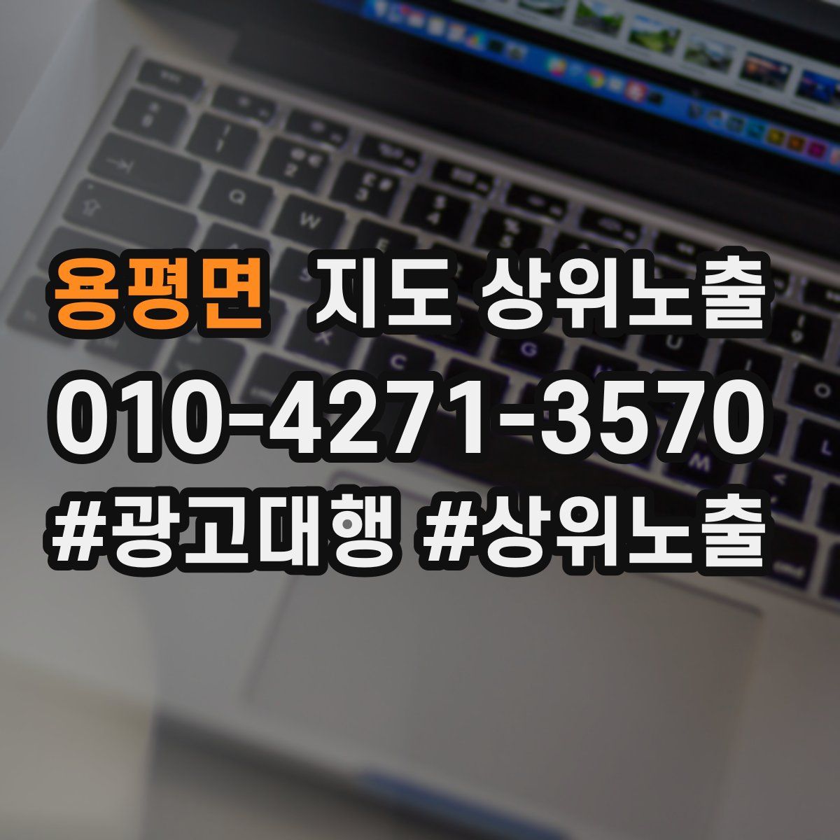 용평면 지도 상위 노출