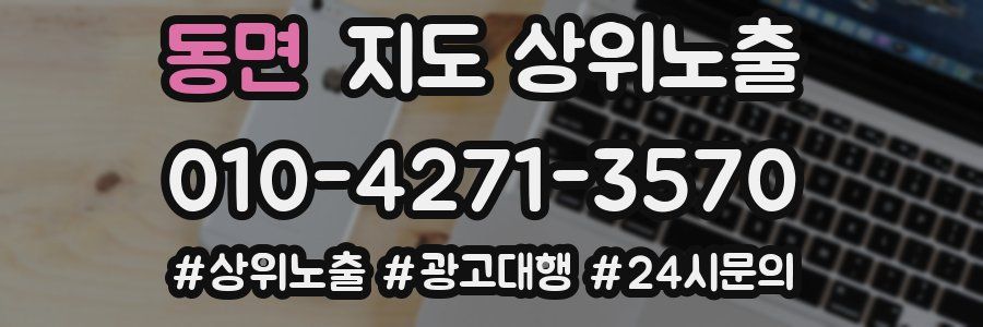 동면 지도 상위 노출