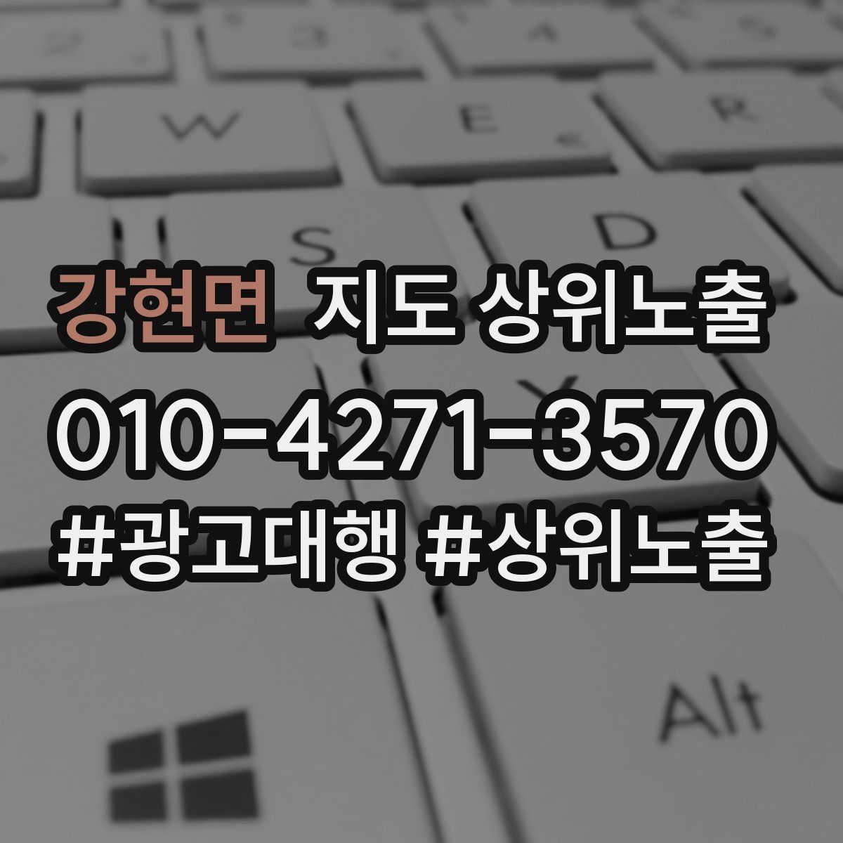 강현면 지도 상위 노출