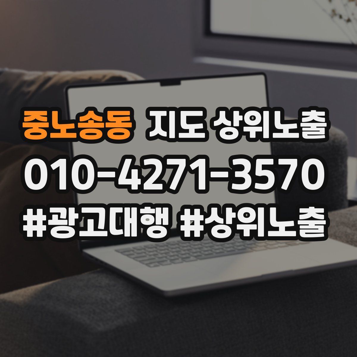 중노송동 지도 상위 노출