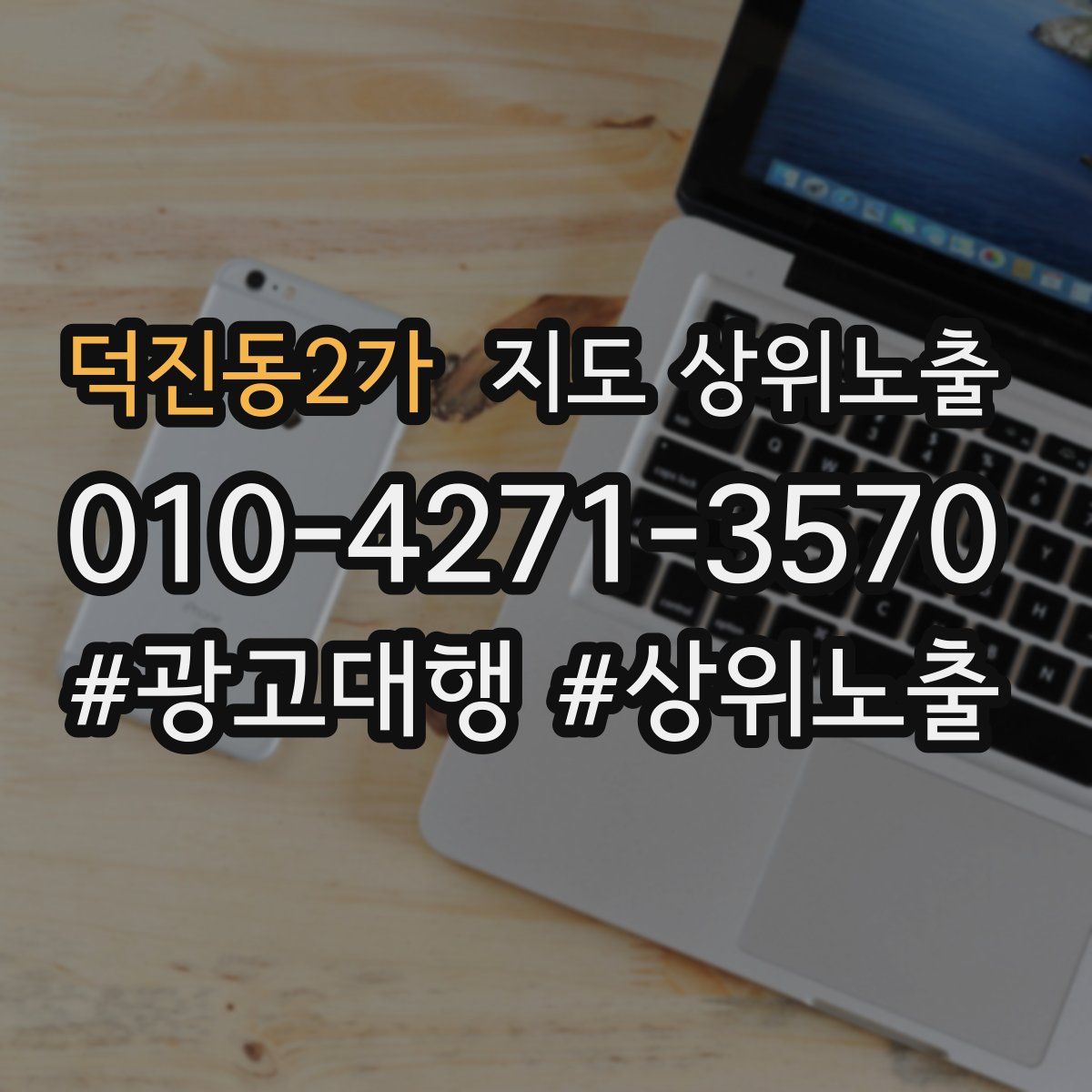 덕진동2가 지도 상위 노출