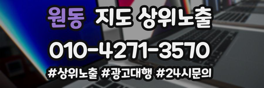 원동 지도 상위 노출