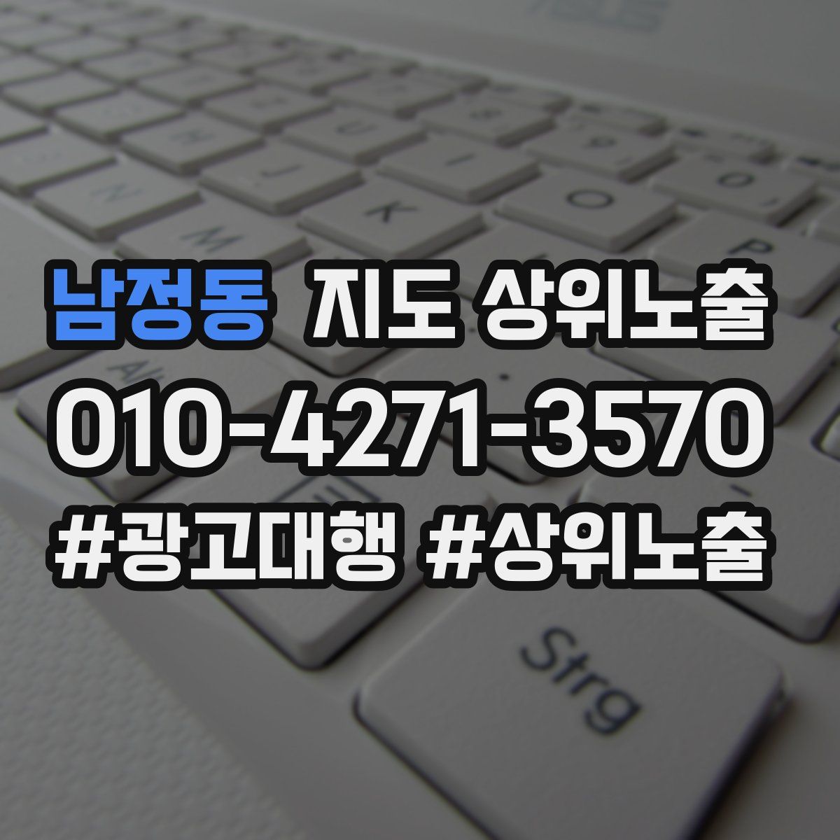 남정동 지도 상위 노출