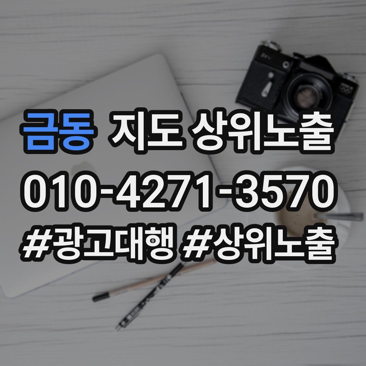 금동 지도 상위 노출