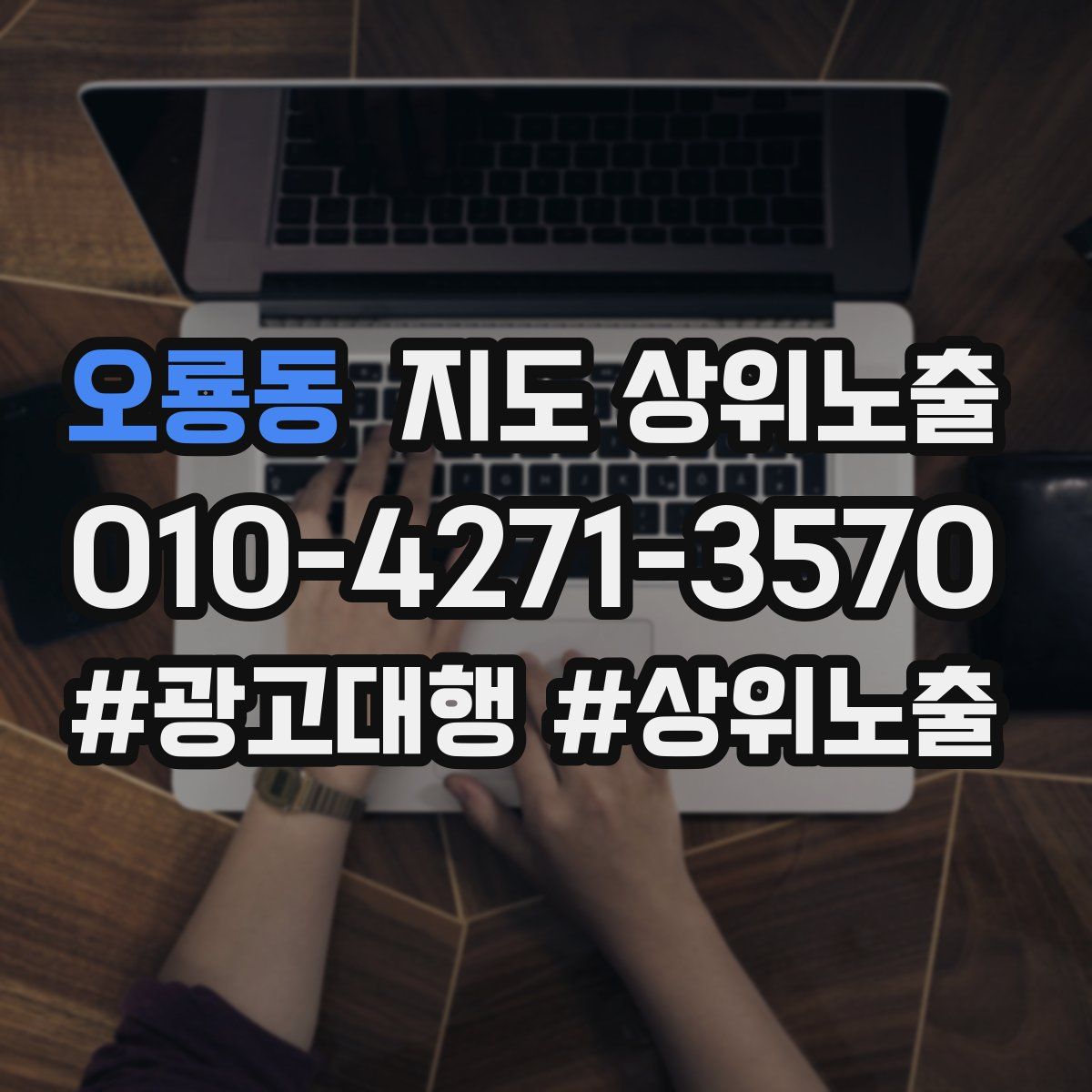 오룡동 지도 상위 노출