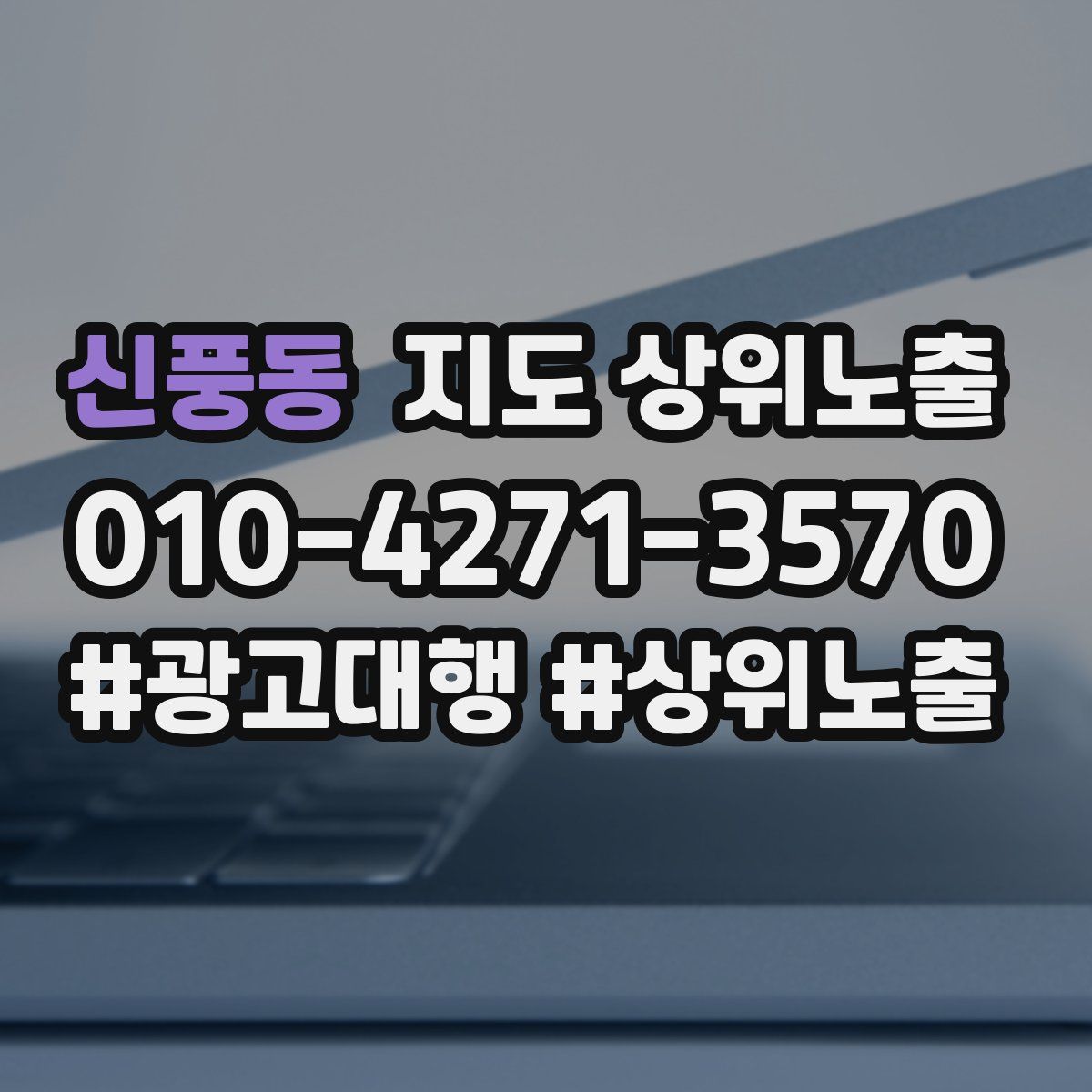 신풍동 지도 상위 노출