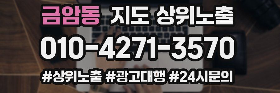 금암동 지도 상위 노출